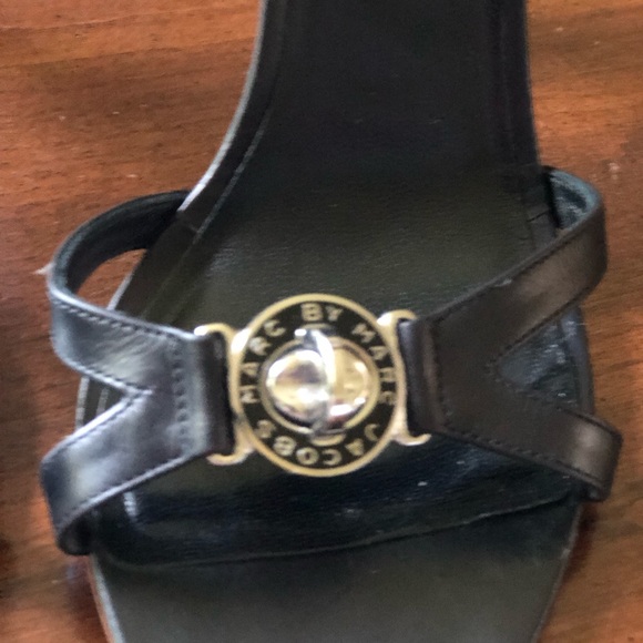 Marc by Marc Jacobs, Womens black heels, size 7 - Picture 2 of 6